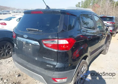 2020 Ford Ecosport Titanium z USA, uszkodzony, nr VIN MAJ6S3KL3LC351717